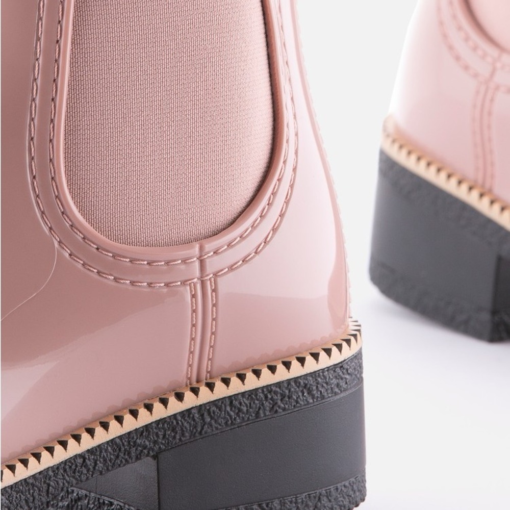 Lemon Jelly Ava Rose Vegan Pink Ankle Boots. Size 7. New - Picture 6 of 11